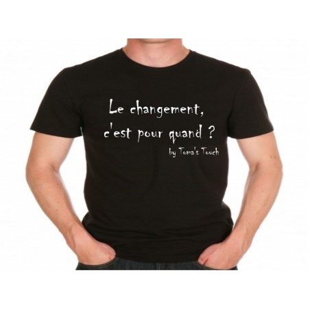 Tee shirt Homme "Manges du crabe !!!"by Toma's touch série Humoristiques (1153)