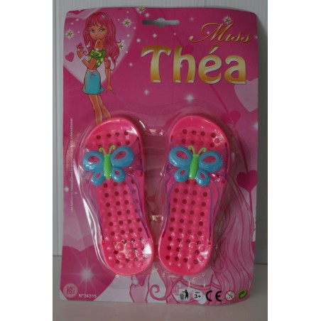 Chaussures de plage Miss Théa 15 cm (1402)