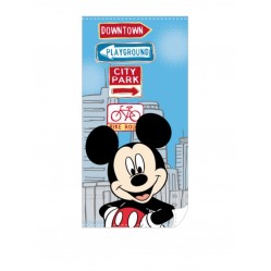 Mickey Mouse Serviette De Bain The City 140 X 70 Cm (1564)
