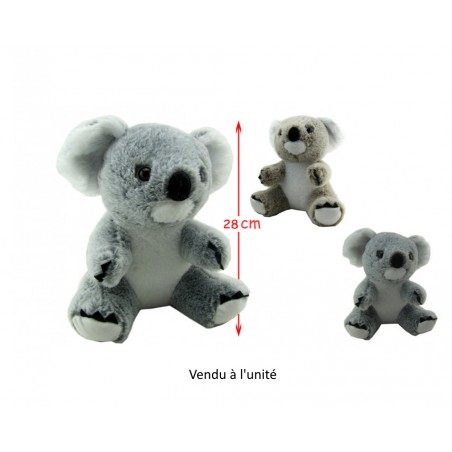 Peluche koala tout doux 28 cm (2990)