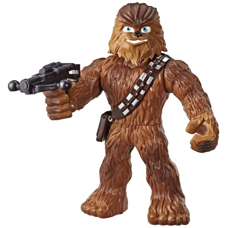 Star wars galactic heroes - Playskool - Figurine Chewbacca + arbalète - 26cm - Mega mighties (3069)