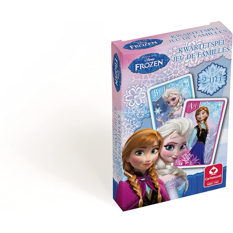 Cartamundi - jeu de carte famille- La reine des neiges (3104)